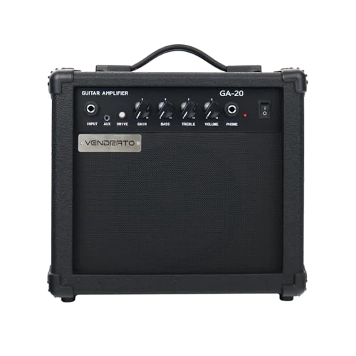 Electric Guitar Amplifier - 20 Watts 6.5 Inches White