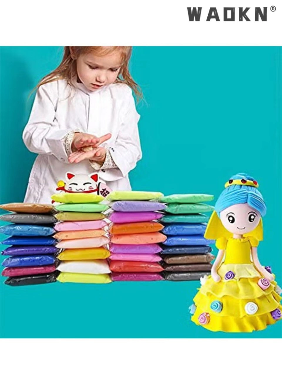 Air Dry Clay Kit - Air Dry Clay 36 colors