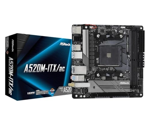 Asrock A520M-ITX/AC - Mini ITX AM4