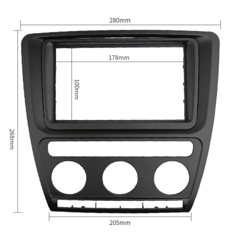 Double Din Car Radio Fascia - ASX RVR 2012