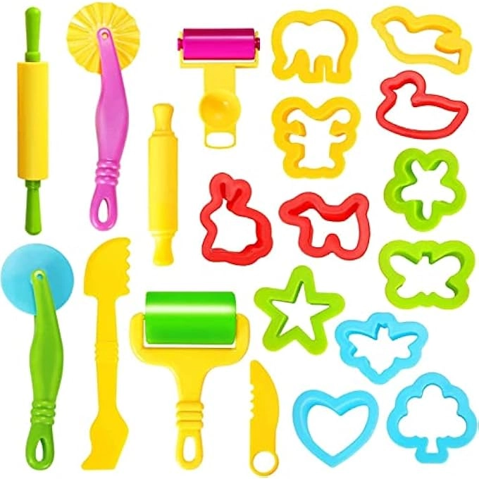 Modeling Clay Tools Set - 36 months - 10 years 20 Pcs