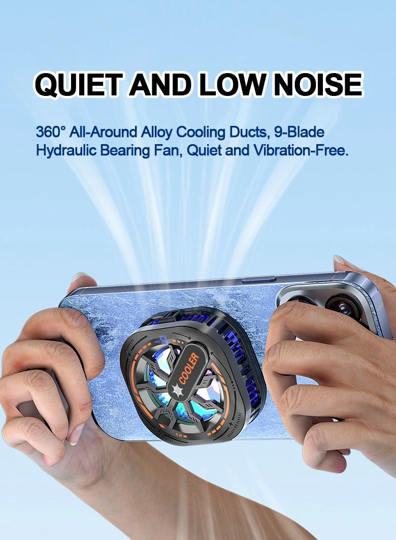 Mobile Phone Cooler - 5-Second Instant Cooling Magnetic Clip-On