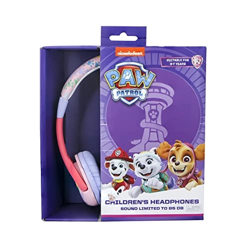 Kids Headphones - PAW Patrol Rainbow 3-7 Years