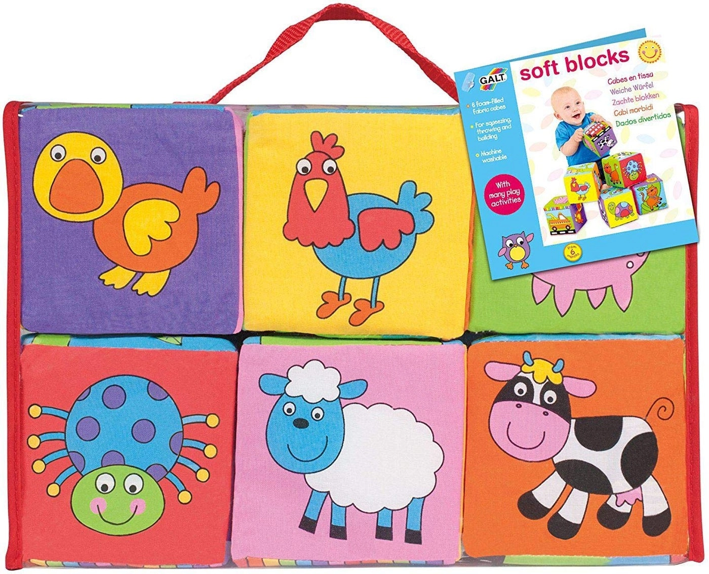 GALT Soft Blocks - 6 pcs