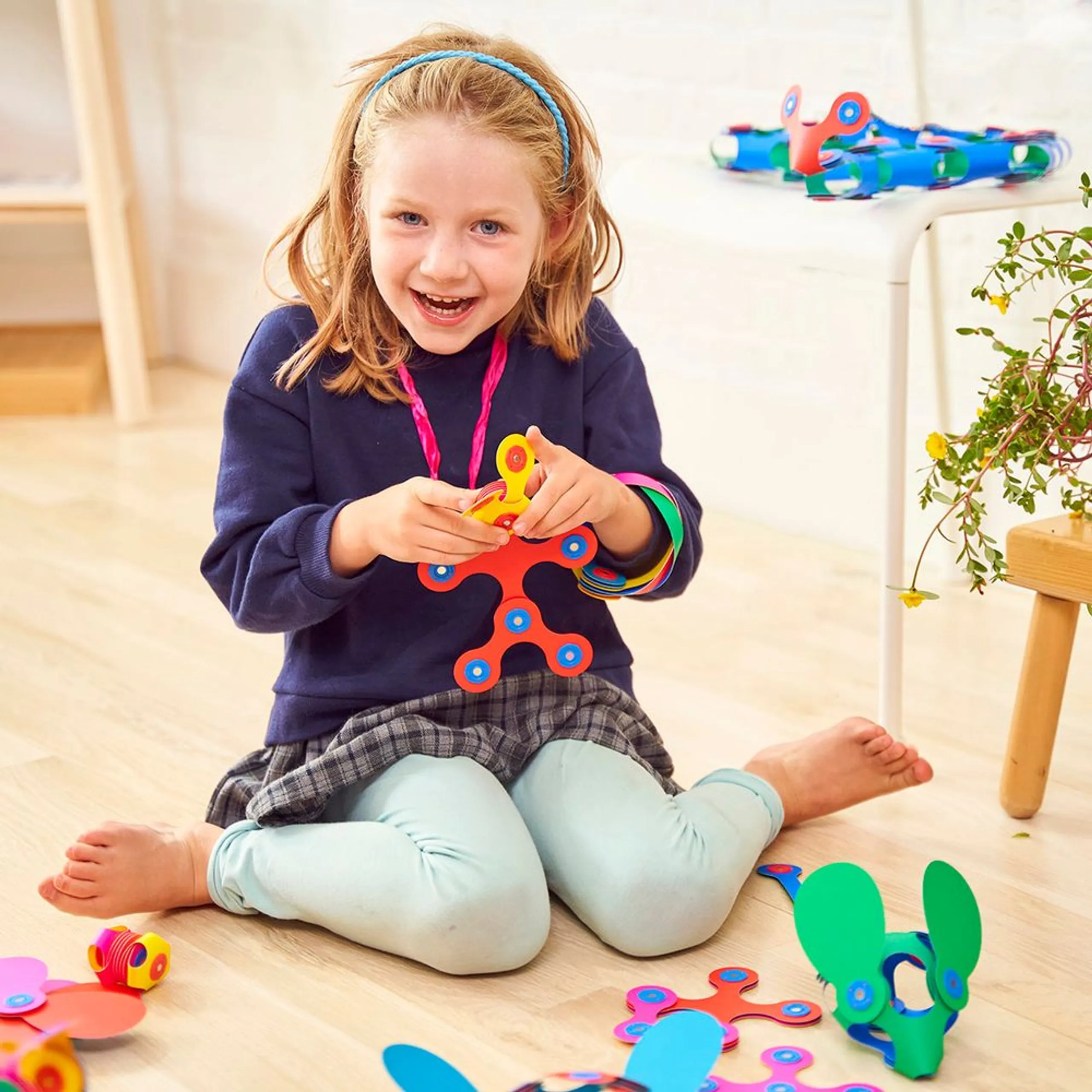 Magnetic Building Toy Set - 42 pcs