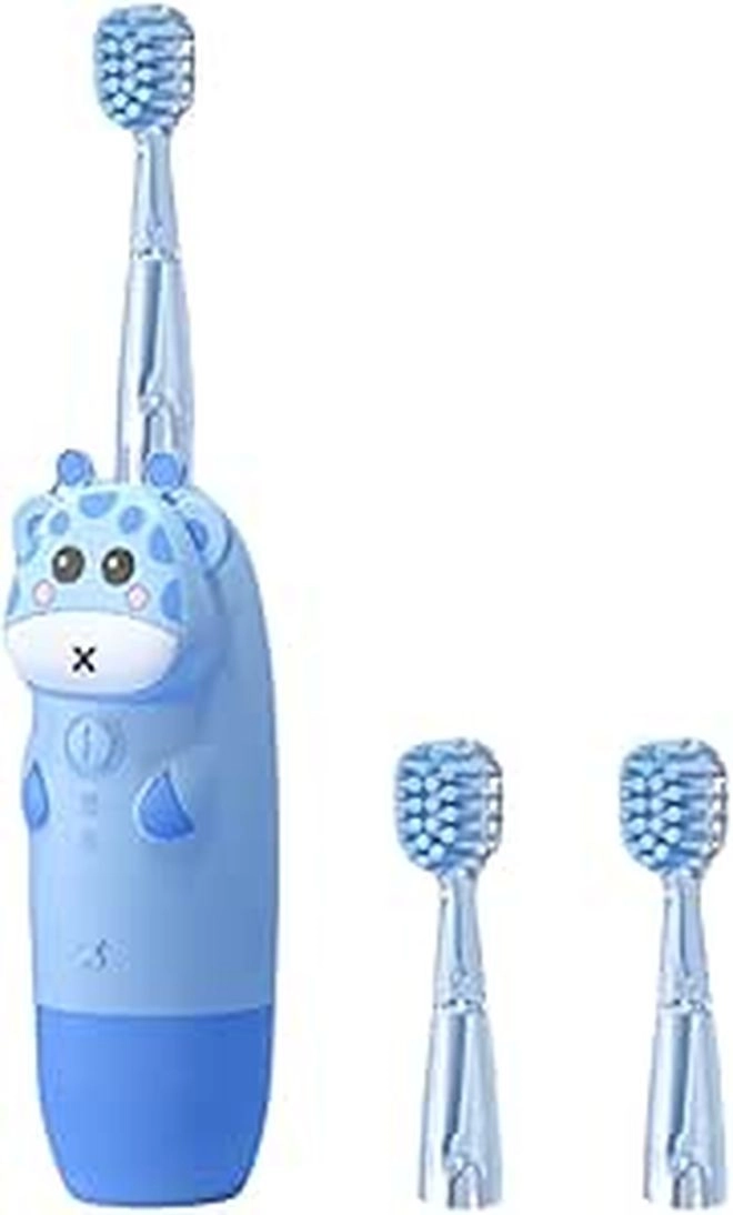 Toyvian Electric Toothbrush Set - 4 Pieces 2 x alternative brush heads