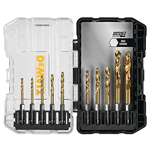 DeWALT DD5160 - Titanium Nitride Coated 10Piece