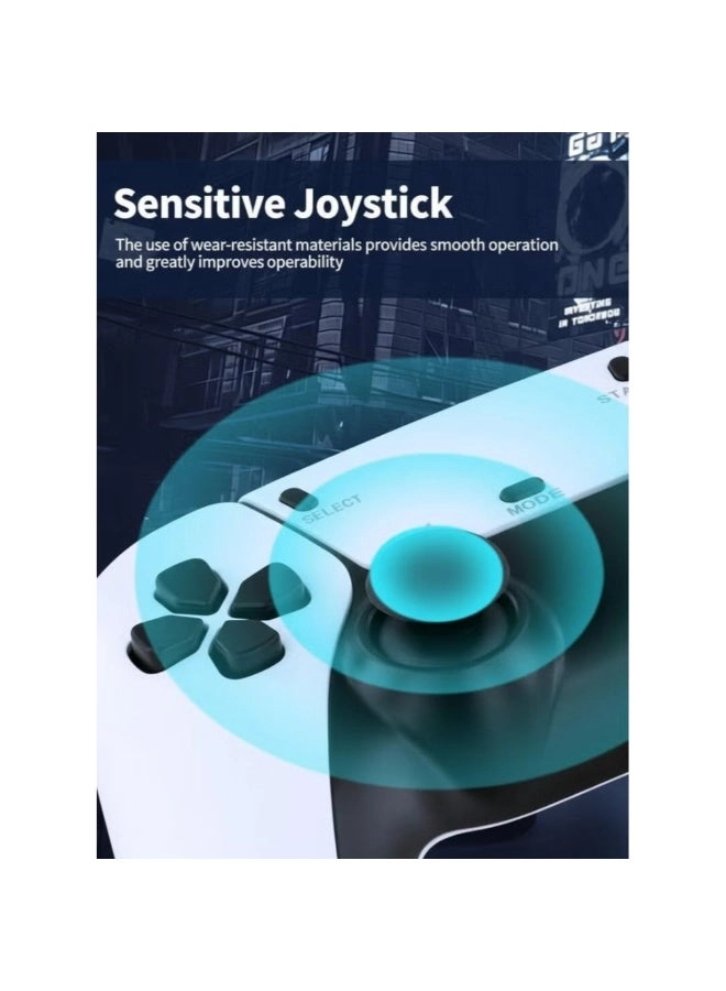 Game Stick Pro - 4K Dual 2.4G Wireless Controllers 10,000+ Games