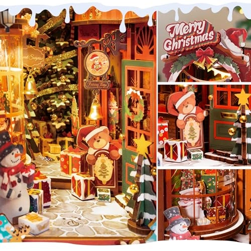 Book Nook - Christmas Indoor Scene