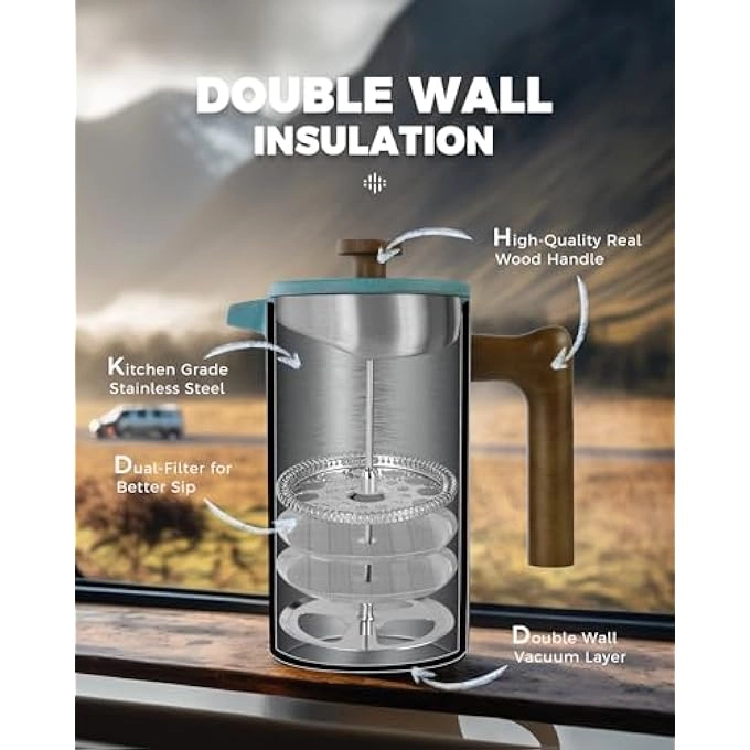 Cafetiere - 1 L34 Oz