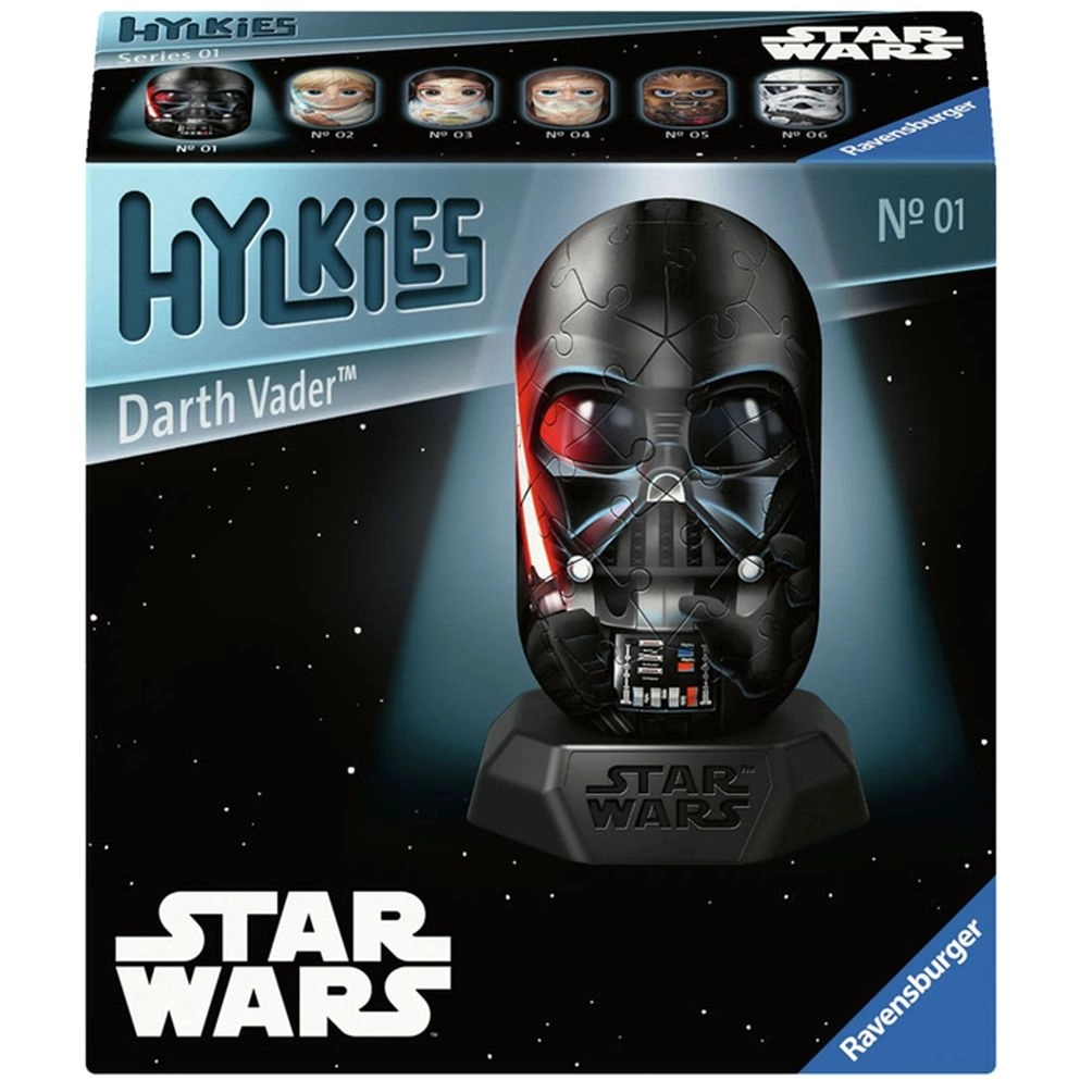 RAVENSBURGER PUZZLES Darth Vader 3D Puzzle (12001012-8) - 54 pcs