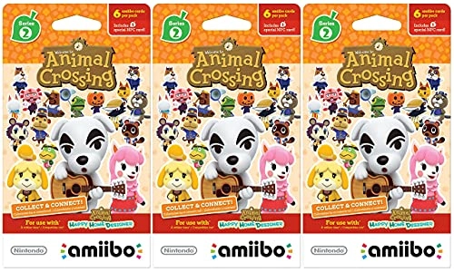 Animal Crossing Amiibo Cards - Series 2 3 pcs