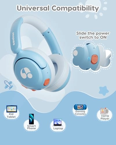 Children's Bluetooth Headphones Wireless Headphone
