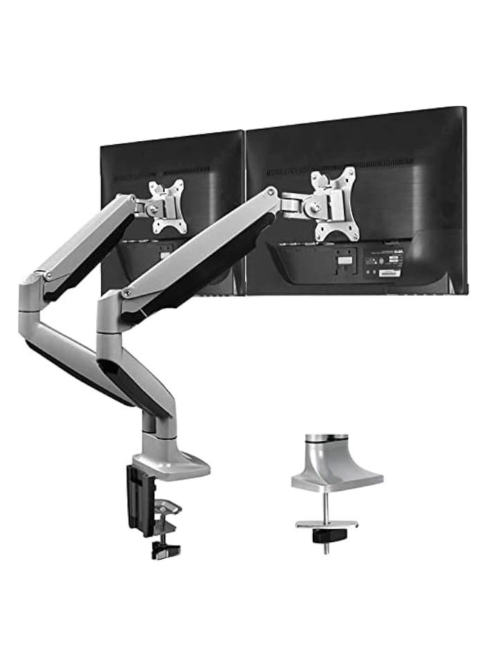 Dual Monitor Mount - 2 Monitors 32 inches 75mm or 100mm