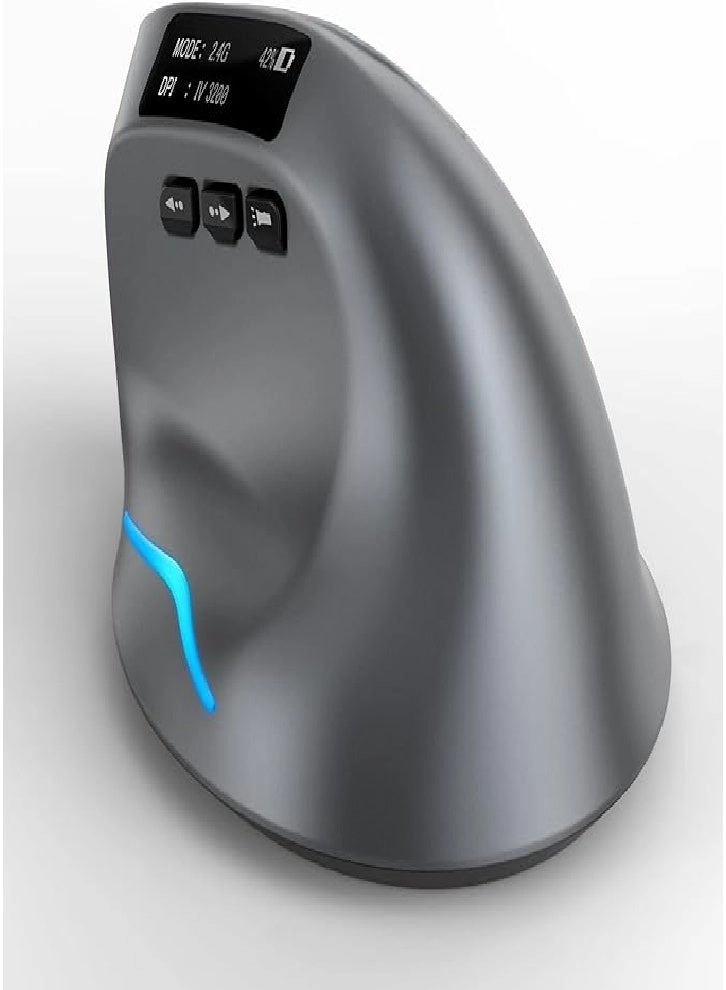 Zelotes F-26C Ergonomic Vertical Mouse - Wireless
