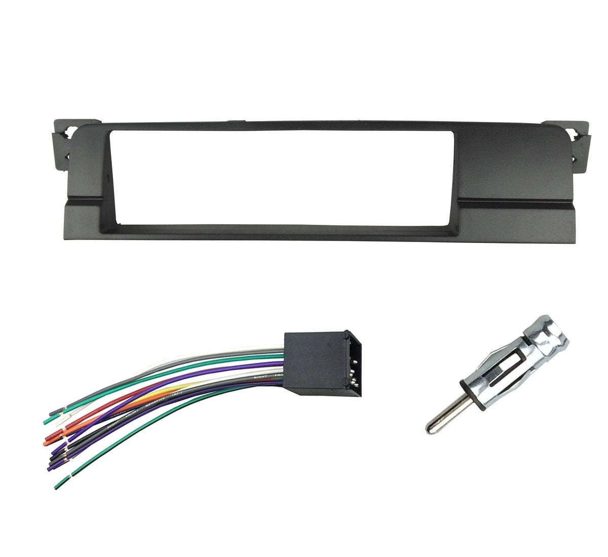 DKMUS Dash Installation Trim Kit - BMW 3 Series M3 E46 One Din