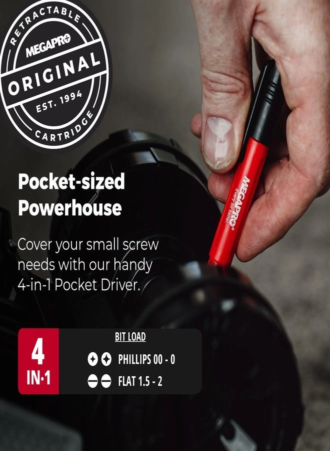 Pocket Driver Precision Multi-Bit Screwdriver
