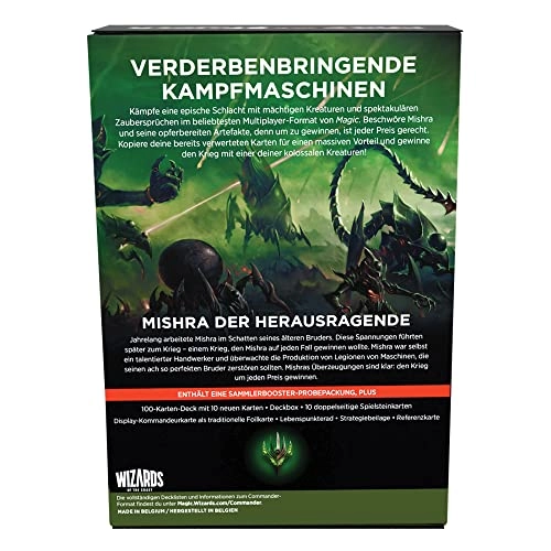 Mishras Brass Banner - 100pcs + Collector's Booster Sample Pack - 2pcs German
