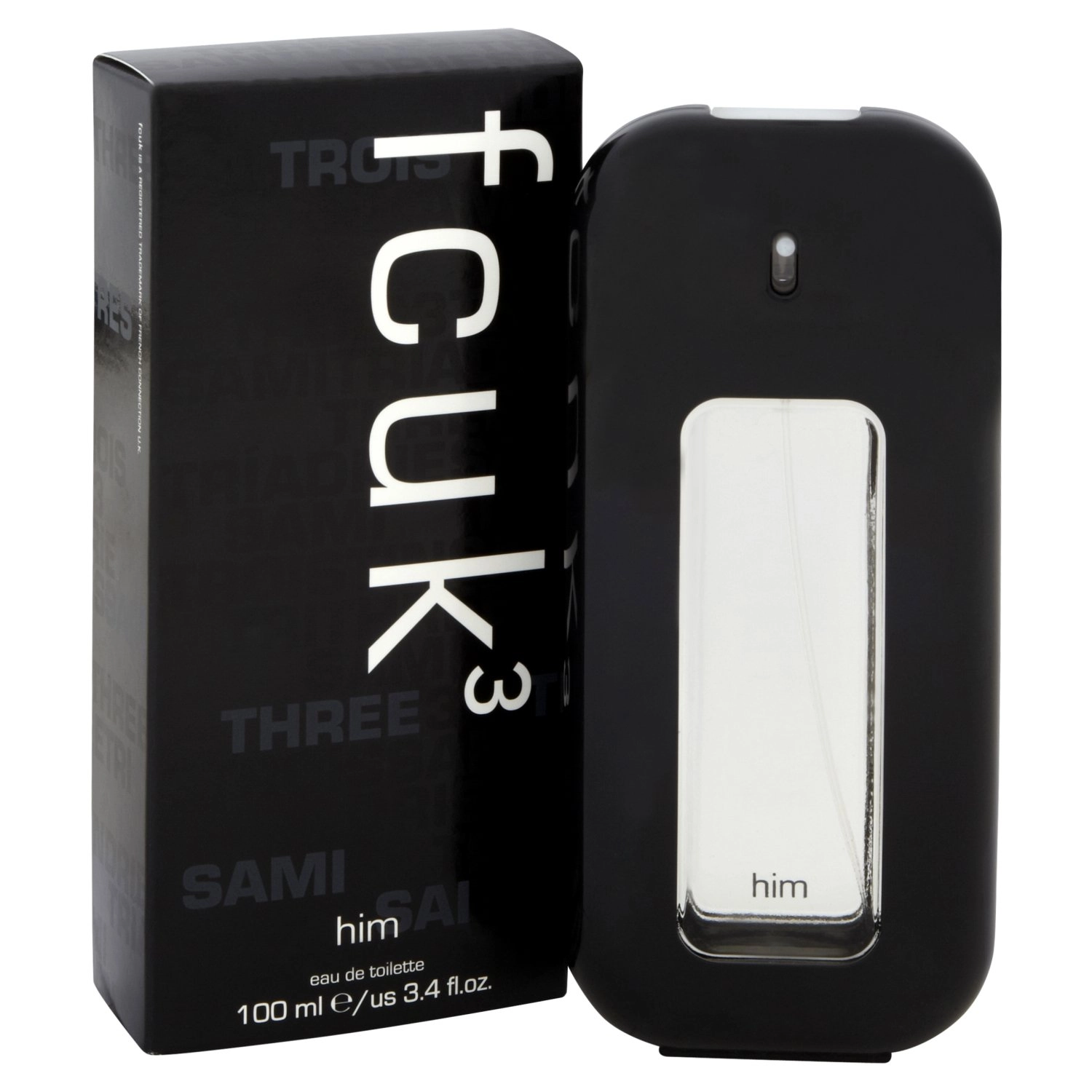 French Connection UK 3 Him Eau de Toilette 100ml