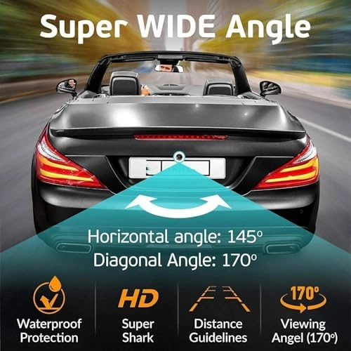 Reverse Camera - Night vision 628(H)x586(V) Pixel