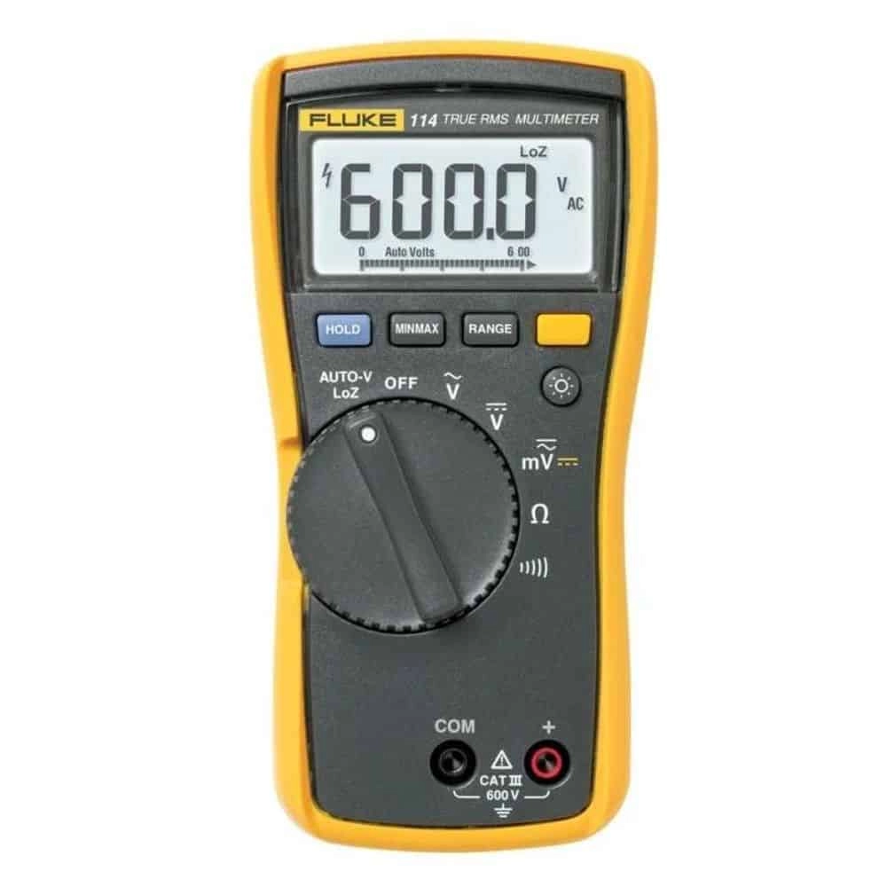 Fluke 114 - True RMS Autovolt CAT III 600 V