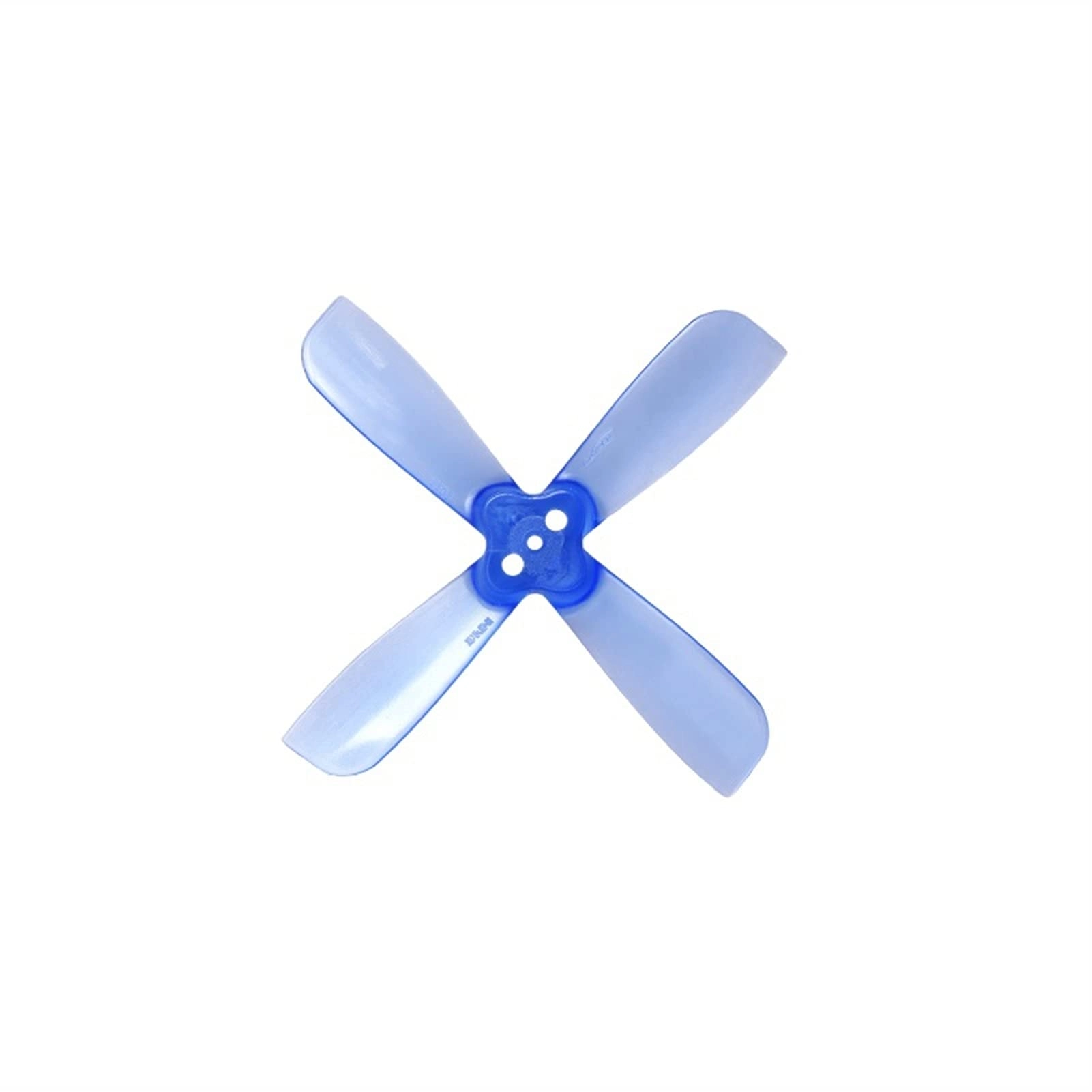 QASULER Store 2X3.5X4 4-Blade 2Inch PC Propeller - 3-Holes 6Pairs Blue