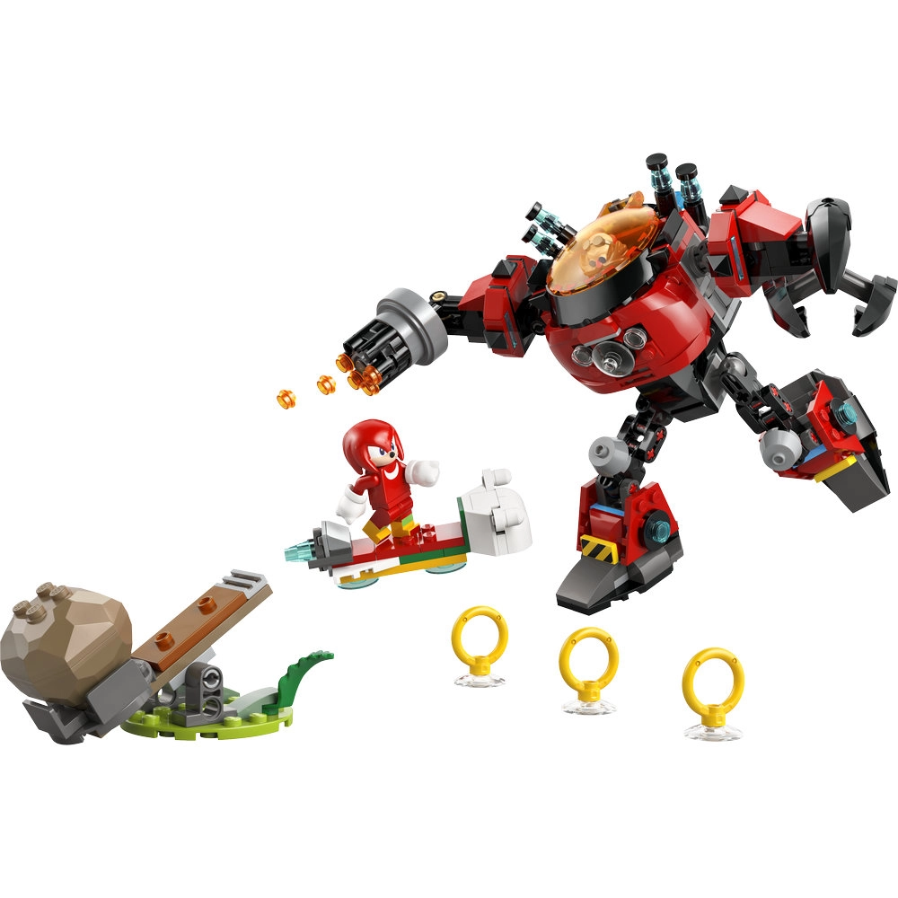 LEGO Sonic Knuckles Vs. Dr. Eggman Egg Vs. Crusher Mech (77005)