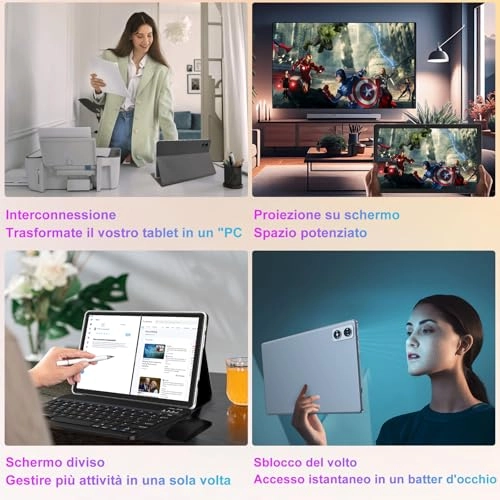 Tablette Tactile - 128GB 10.1"