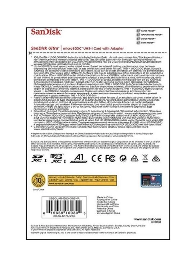 Ultra microSDXC UHS-I - 128GB