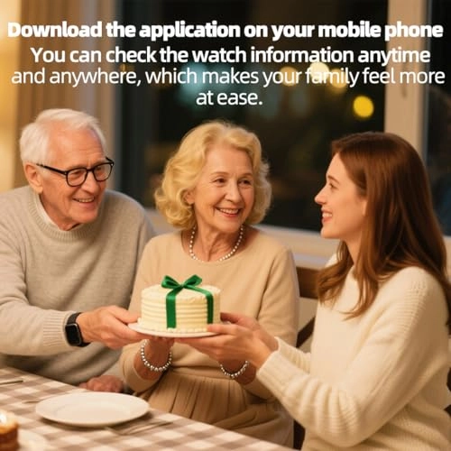 Fall Detection Watch for Elderly ABS+PC