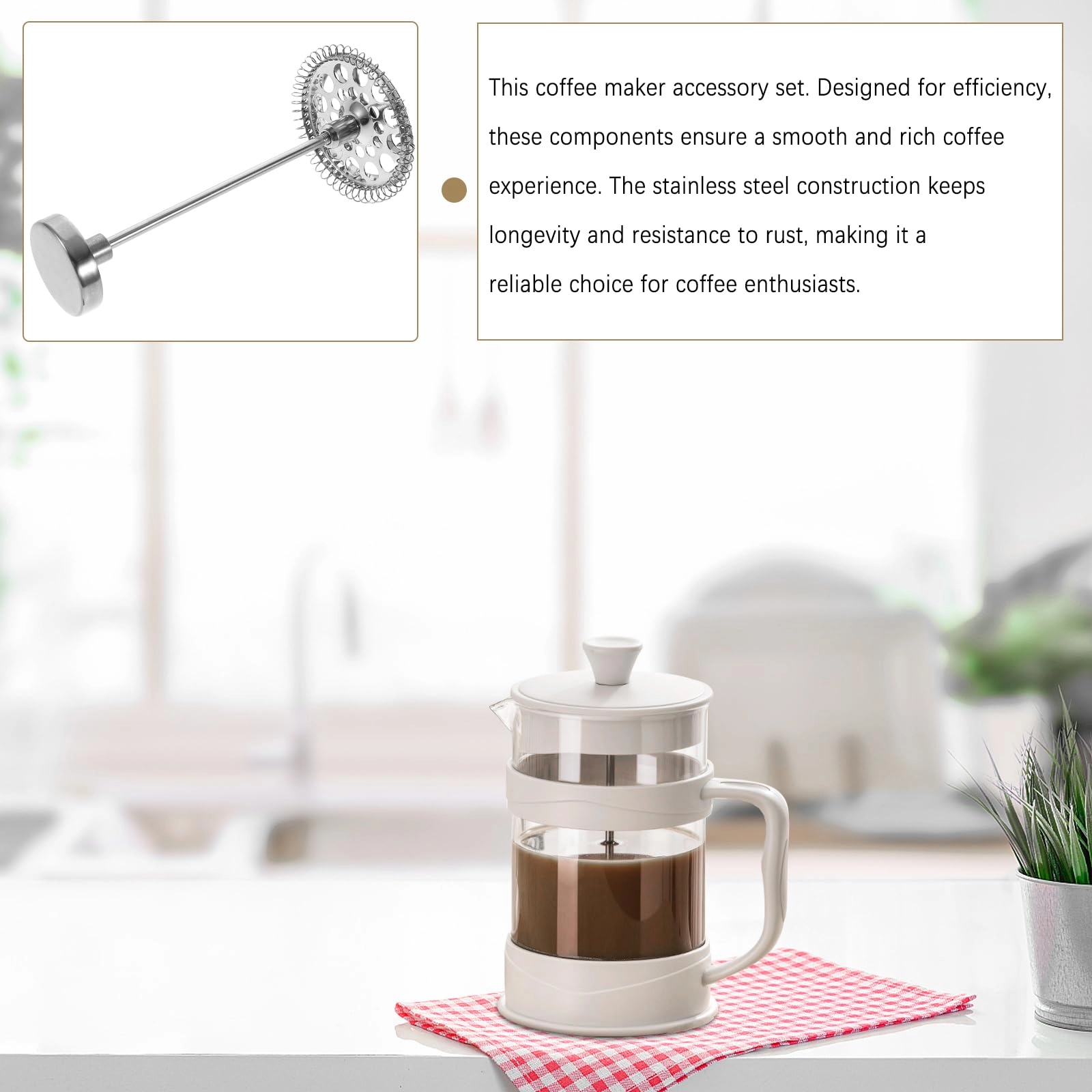 Coffee Maker Filter Set - 8 Millilitres