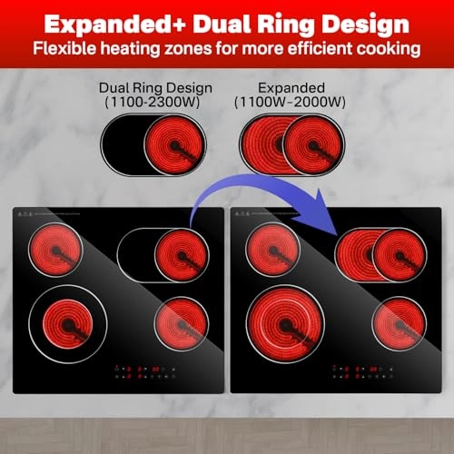 EU46T1-1R Ceramic hob