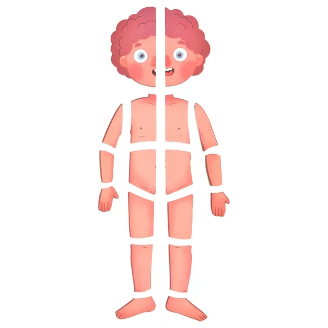 Body Magnetic Puzzle - 5 years+ 90 pieces