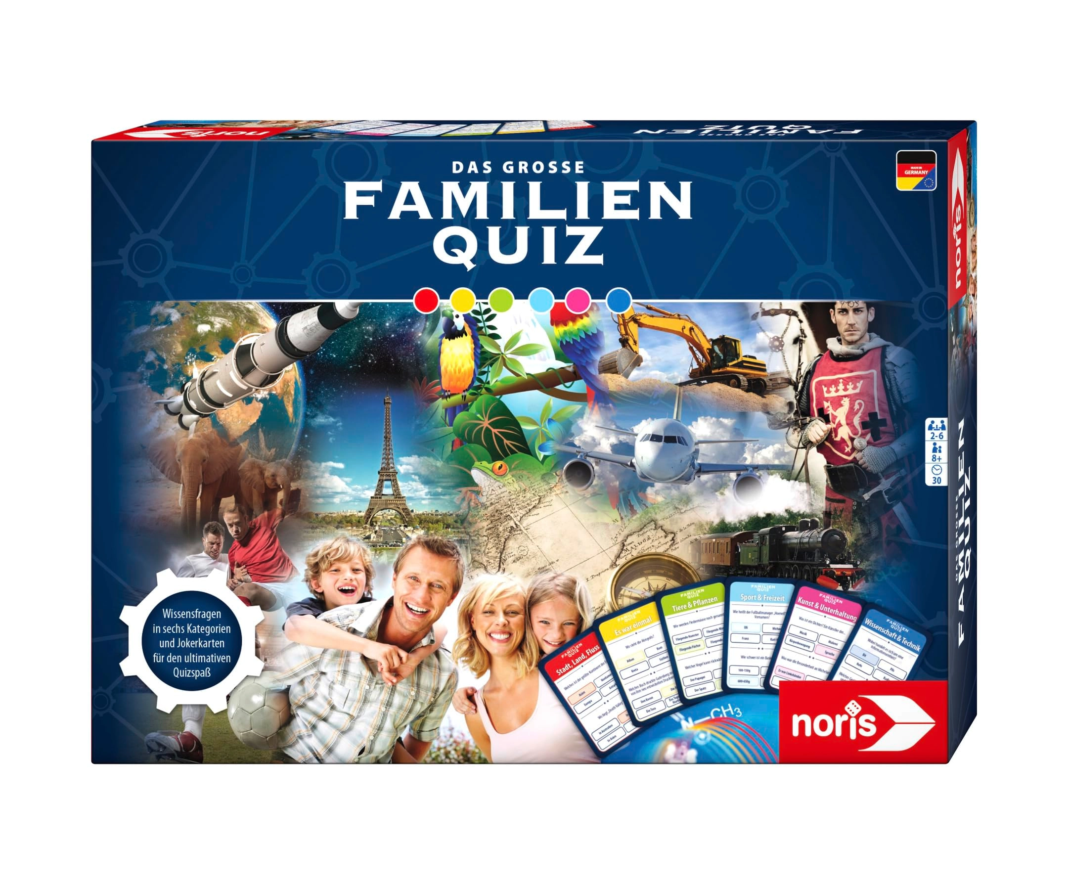 Noris Family Quiz - Multicolor (German)