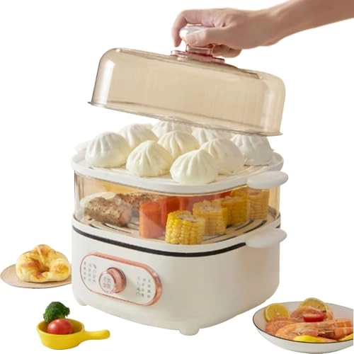 Electric Food Steamer - 2.5L+4L+4L