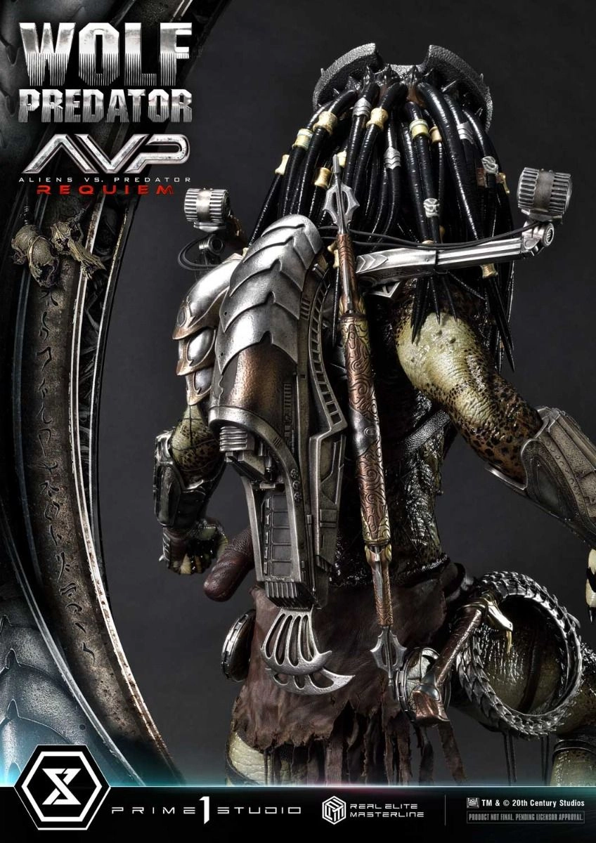 Requiem Wolf Predator - Aliens vs Predator - H:95cm