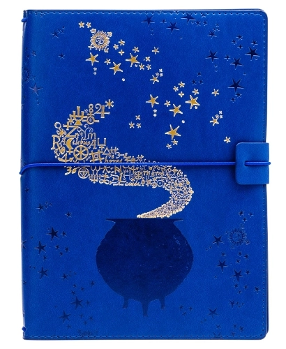 Insight Editions Traveler's Notebook Cover + Ruled Notebook - 64 Pages + Undated Weekly Planner + Travel Wallet Organizer