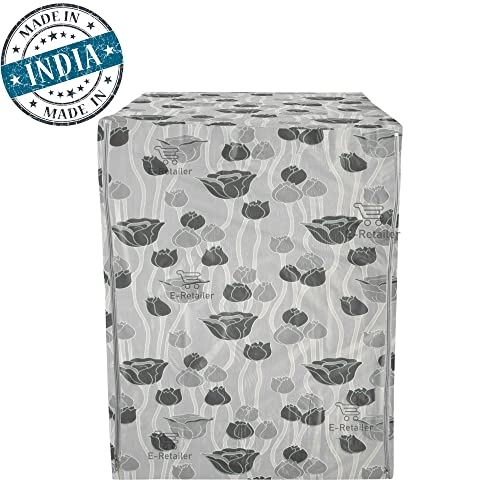 PVC Waterproof Front Load Washing Machine Cover - 5KG to 7.5KG Blue