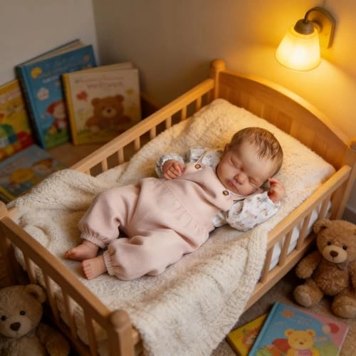 Loulou Reborn Baby Doll - 20 inch Full Body Vinyl Girl Ages 3+