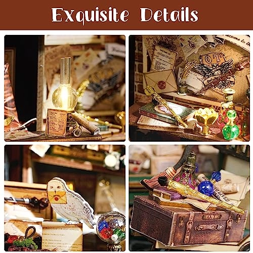 DIY Miniature House Kit - Magic Workshop 1:24