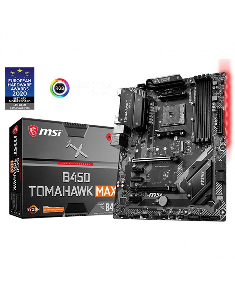 MSI B450 Tomahawk Max - RYZEN 9 128GB