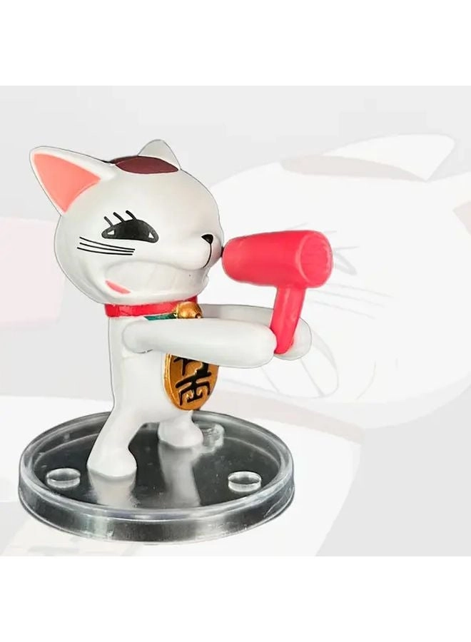 Lucky Cat Figurine - PVC