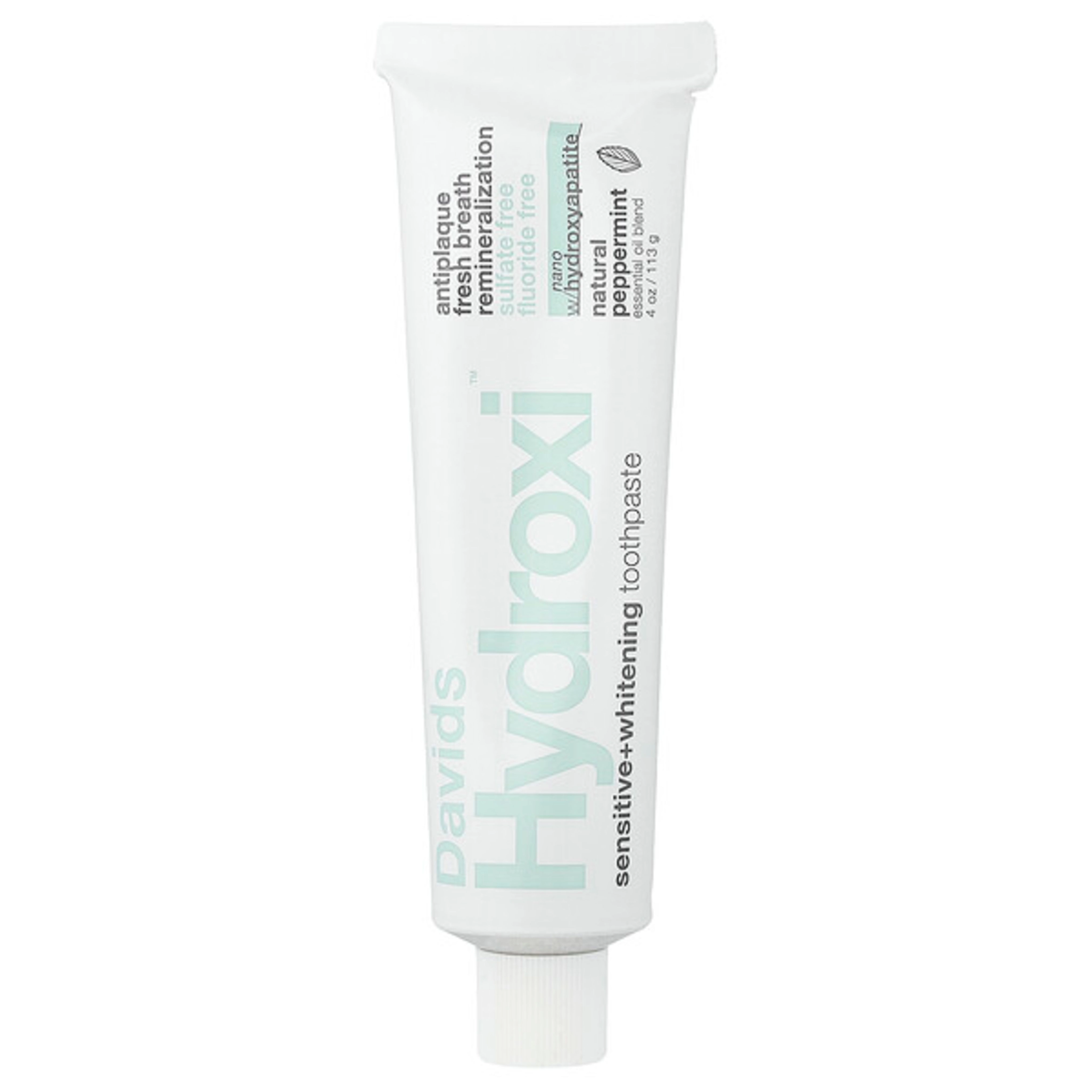 Davids Hydroxi Sensitive + Whitening Natural Peppermint Toothpaste 113 g