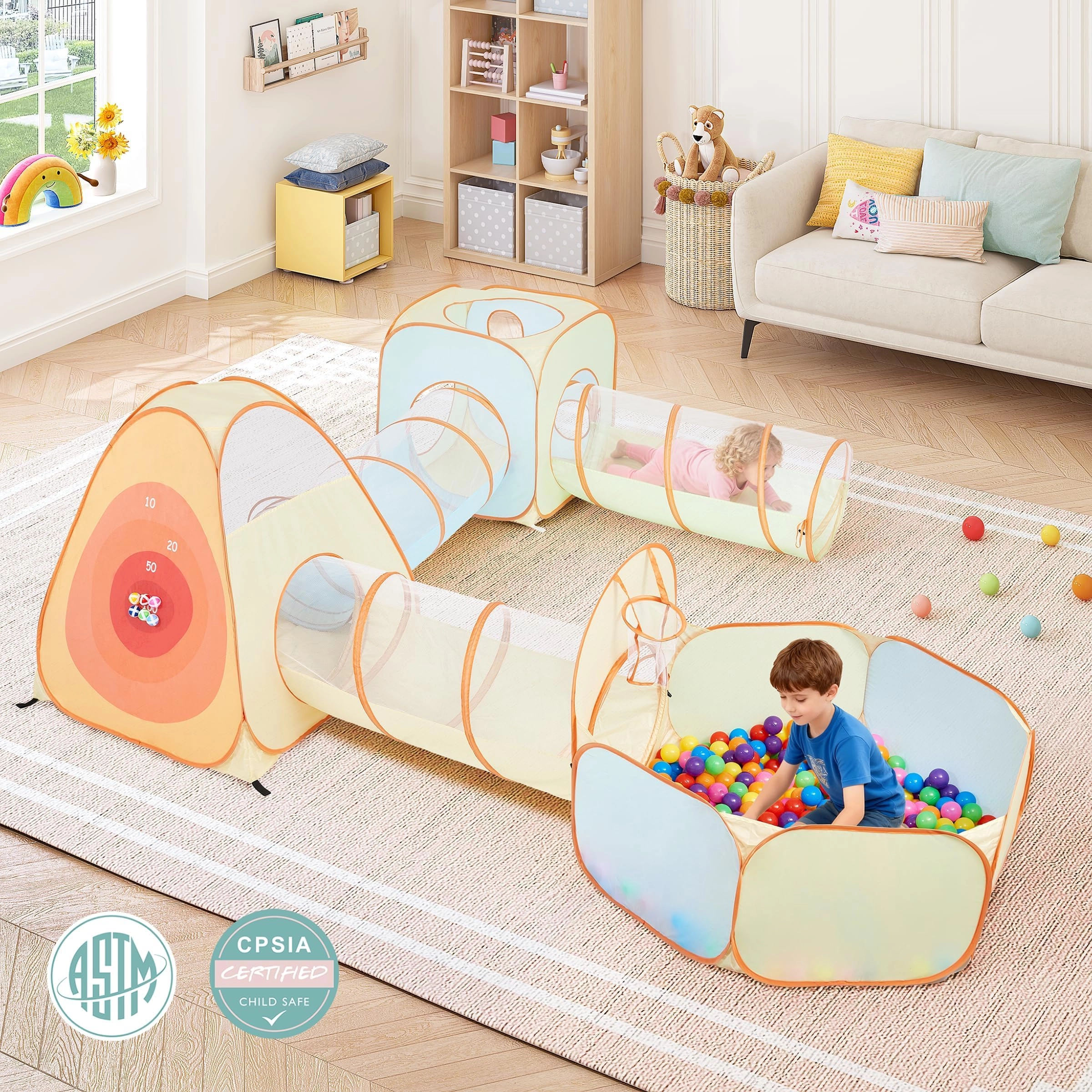 3 in 1 Pop Up Play Tent