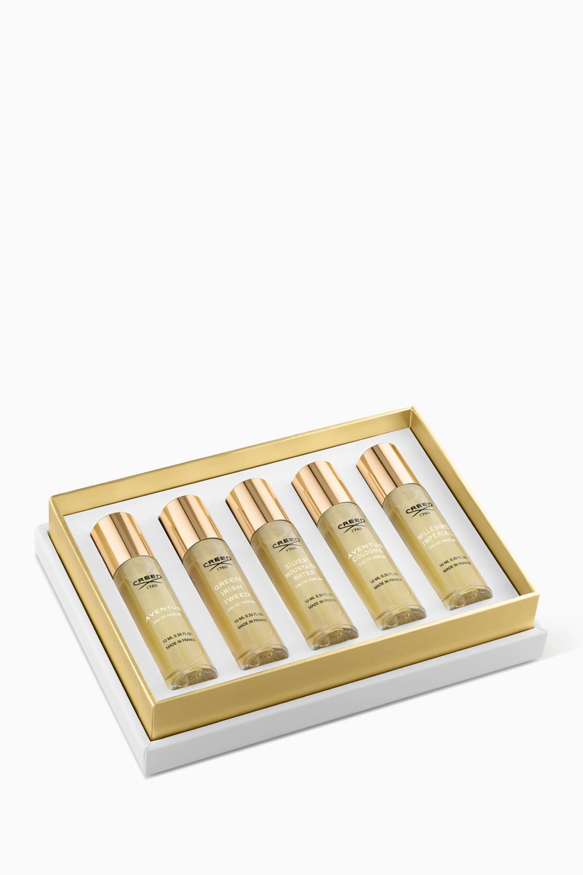 Aventus + Green Irish Tweed + Silver Mountain Water + Aventus Cologne + Millésime Impérial - 5 x10ml Eau de Parfum