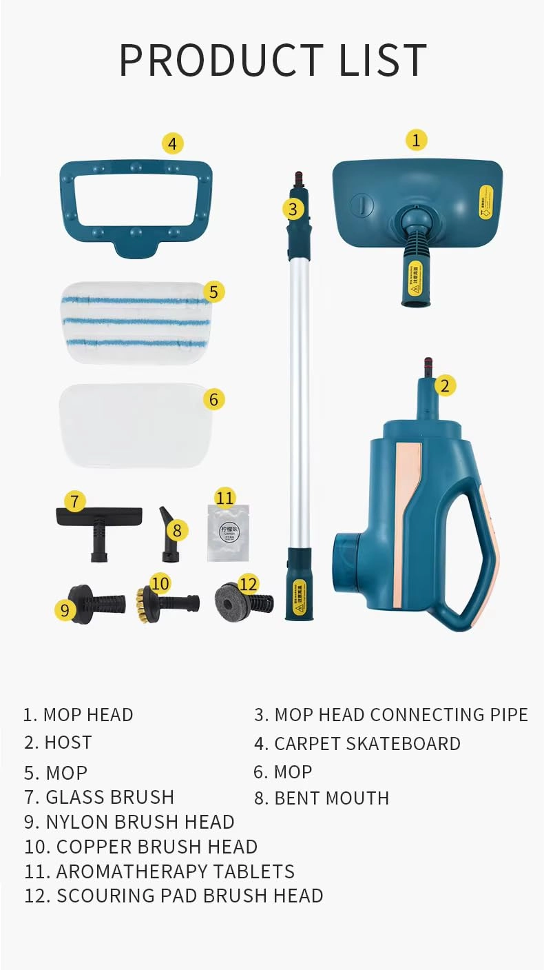 MultiFunctional Handheld Electric Steam Cleaner - 350 ml