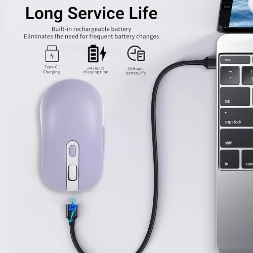 Ergonomic Mouse - Bluetooth (5.0/3.0) USB