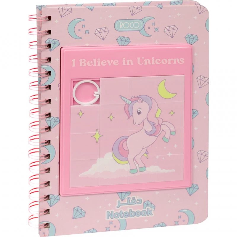 Notebook 19 X 26 cm Spiral - Grid 100 Sheets
