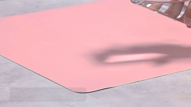 Large Faux Leather Gaming Mouse Pad - 80x40 cm