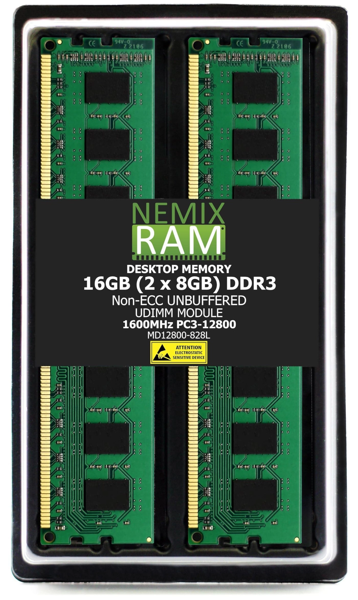 NEMIX RAM DDR3 1600MHZ - 16GB